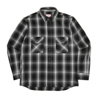 HEAVY FLANNEL SHIRTS (BlackOff)/BIG MIKE ӥåޥ
