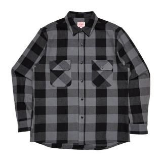 HEAVY FLANNEL SHIRTS (BlackGray)/BIG MIKE ӥåޥ