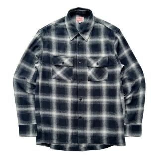 ��SALE 30%OFF��LIGHT FLANNEL L/S SHIRTS (Black��Off)/BIG MIKE �ӥå��ޥ���