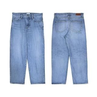 ��SALE 20%OFF��Taperd loose denim (�ơ��ѡ��ɥ롼���ǥ˥�/�ӥ�ơ����֥롼)/EDIT CLOTHING 