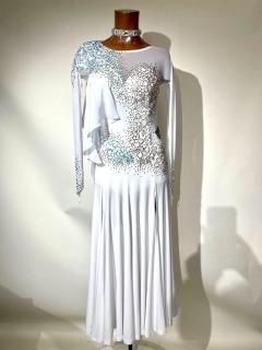 ラテンドレス白（腕バンド付き） ラテンドレス白（腕バンド付き） 楽天市場】【送料無料】高級感