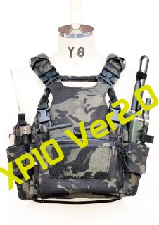 XP10 PLATE CARRIER Ver2.0<img class='new_mark_img2' src='https://img.shop-pro.jp/img/new/icons59.gif' style='border:none;display:inline;margin:0px;padding:0px;width:auto;' />