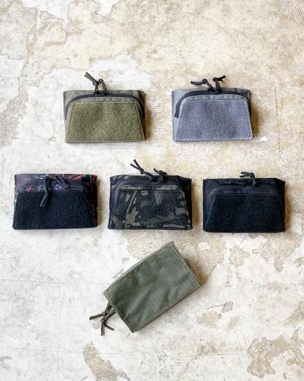 x115xTAYLOR HANGER POUCH TWIN ZIP ショルダー/ハンガーポーチ
