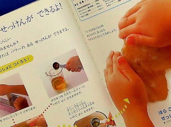 せっけん （キンダーブックしぜん） 【状態：C（やや悪い