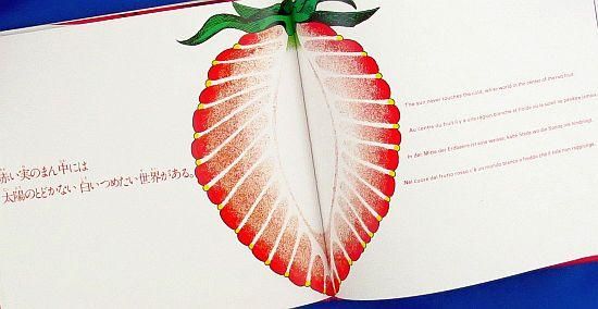 本物 肉筆画 直筆 ARIAさんの絵 イチゴ