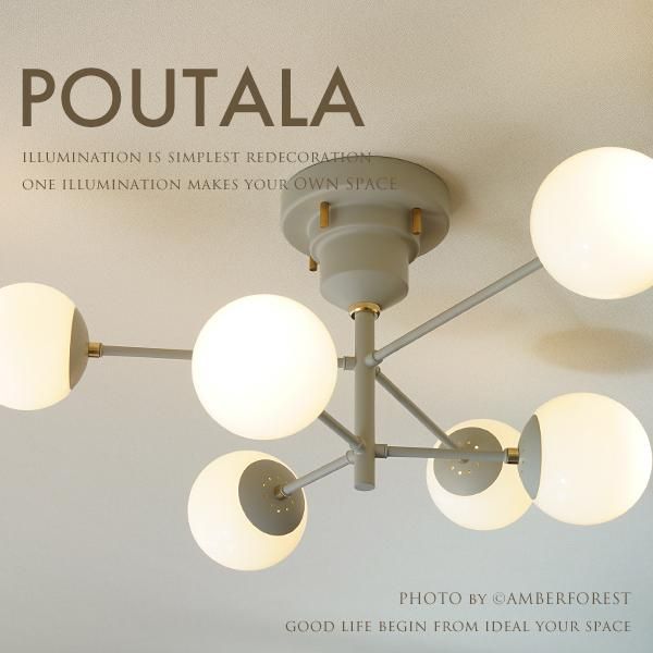 POUTALA (LT-4325 LT-4326) シーリングライト - AMBERFOREST POUTALA (LT-4325 LT-4326) シーリングライト - AMBERFOREST