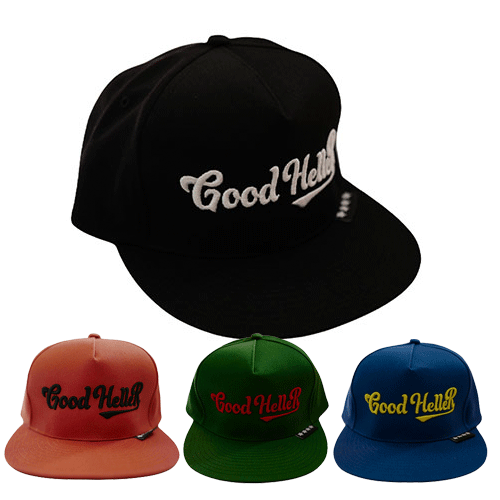 LOGO EMBROIDERY TWILL CAP　GOODHELLER<img class='new_mark_img2' src='https://img.shop-pro.jp/img/new/icons55.gif' style='border:none;display:inline;margin:0px;padding:0px;width:auto;' />