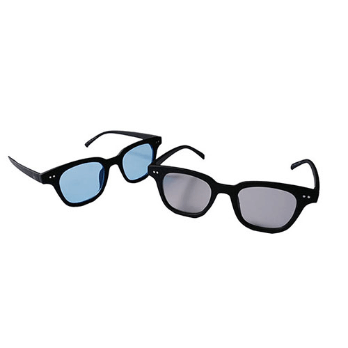 MATTE BLACK CASUAL GLASSES “BLUE ONLY”　GOODHELLER<img class='new_mark_img2' src='https://img.shop-pro.jp/img/new/icons55.gif' style='border:none;display:inline;margin:0px;padding:0px;width:auto;' />