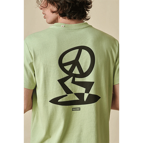 Peace Man Tee　GLOBE<img class='new_mark_img2' src='https://img.shop-pro.jp/img/new/icons14.gif' style='border:none;display:inline;margin:0px;padding:0px;width:auto;' />