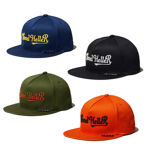 LOGO EMBROIDERY TWILL CAP　GOODHELLER<img class='new_mark_img2' src='https://img.shop-pro.jp/img/new/icons14.gif' style='border:none;display:inline;margin:0px;padding:0px;width:auto;' />