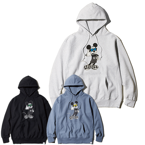 DISNEY MICKEY MOUSE SWEAT HOODY　GOODHELLER<img class='new_mark_img2' src='https://img.shop-pro.jp/img/new/icons14.gif' style='border:none;display:inline;margin:0px;padding:0px;width:auto;' />