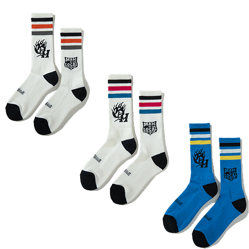 GH LOGO LINE MIDLE SOX　GOODHELLER<img class='new_mark_img2' src='https://img.shop-pro.jp/img/new/icons14.gif' style='border:none;display:inline;margin:0px;padding:0px;width:auto;' />