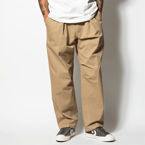 TRAVEL PANTS 2.0 H/W TWILL ST 2TACS - RELAX TAPERED FITROARKREVIVAL