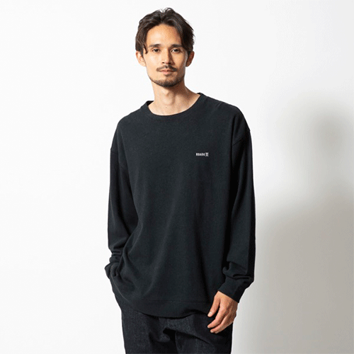 H/W HEMPCOTTON L/S TEECOLOR: BLACK<img class='new_mark_img2' src='https://img.shop-pro.jp/img/new/icons14.gif' style='border:none;display:inline;margin:0px;padding:0px;width:auto;' />
