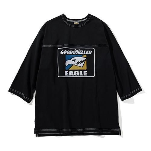 GYEAR LOGO 7TH SLEEVE TSHIRT / BLK