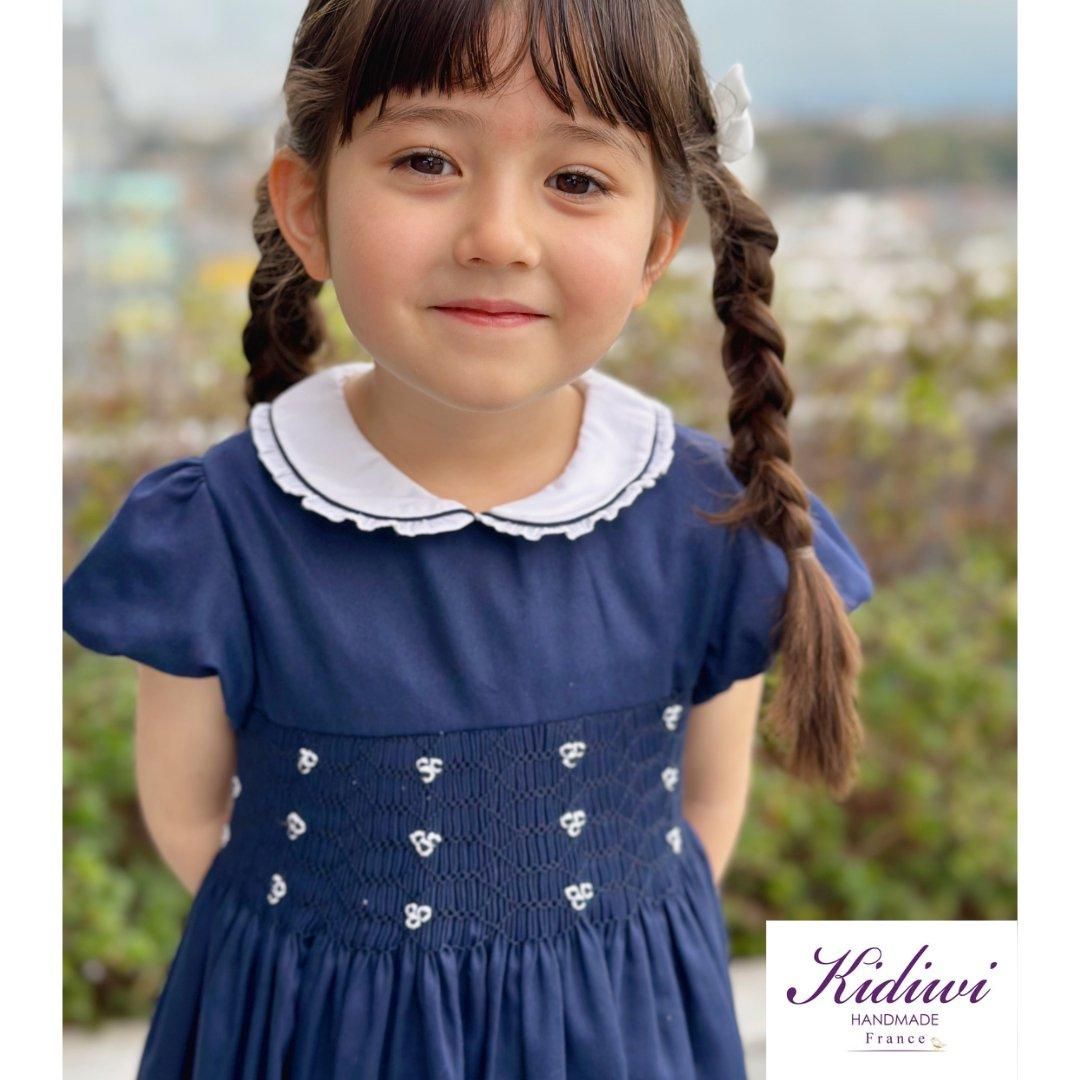 ノーブル別注 フランス KIDIWI キディウィ 正統派 スモッキング ノーブル別注 フランス KIDIWI キディウィ 正統派 スモッキング