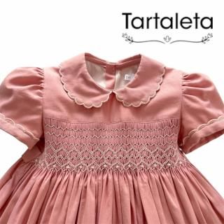 4Y(104cm) - 一針一針、手刺繍で仕上げた、スモッキングワンピース専門店