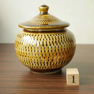 小物などお買い得な福袋 小鹿田焼 おんた在銘 茶碗 茶道家旧蔵 古玩 骨董 古美術 WWTT330 陶芸