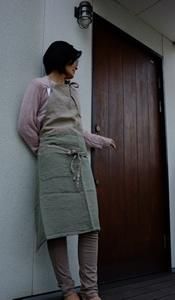 Shad Warms リトアニアリネン エプロン Shad Warms リトアニアリネン エプロン エプロン 男女兼用