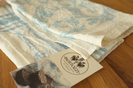 キッチンクロス（麻）（ベルトッツイ）BERTOZZI イタリア製