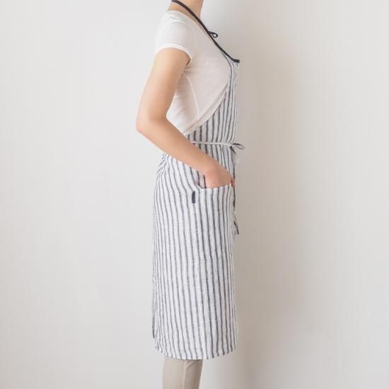 リネンエプロン（麻） （リーノ・エ・リーナ）lino e lina