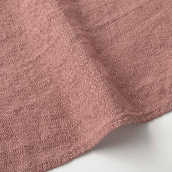 キッチンクロス　リネン（麻）　リトアニアリネン　マノン　オールドローズ