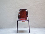 IRON LETHER CHAIR