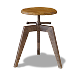 MOSH KRUNLK STOOL BK