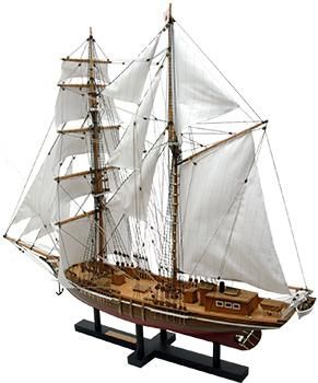 木製帆船模型 忍路丸 帆付(1/70スケール・全長 690mm・完成重量 木製帆船模型 忍路丸 帆付(1/70スケール・全長 690mm・完成重量
