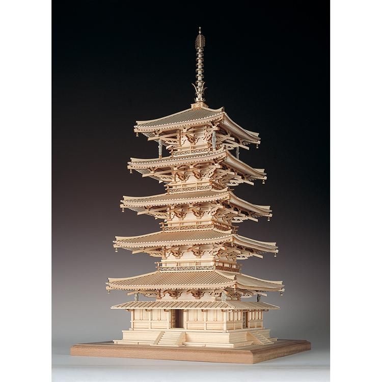 1/150 法隆寺 金堂 - 【公式】ウッディジョーオンラインショップ