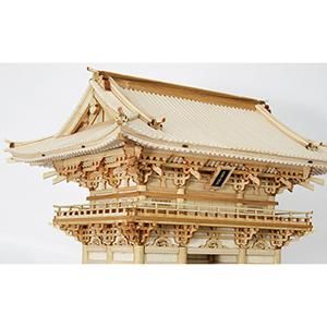 1/75 久能山 東照宮 楼門 塗装タイプ – ウッディジョー