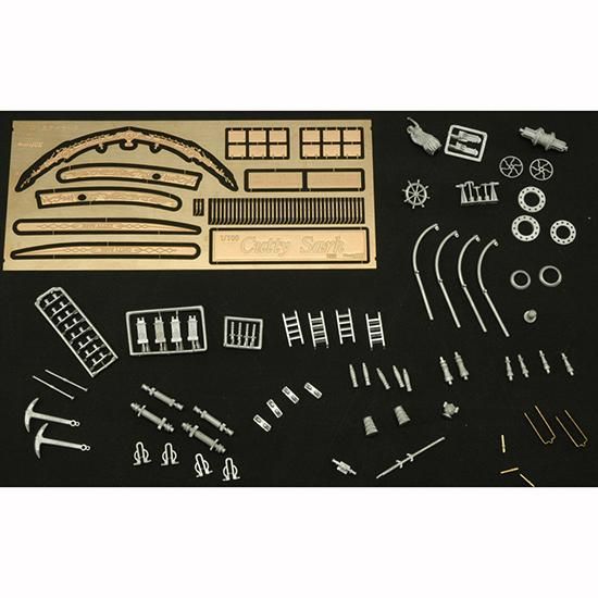 木製帆船模型 1/100カティサーク 帆付(1/100スケール・全長 木製帆船模型 1/100カティサーク 帆付(1/100スケール・全長