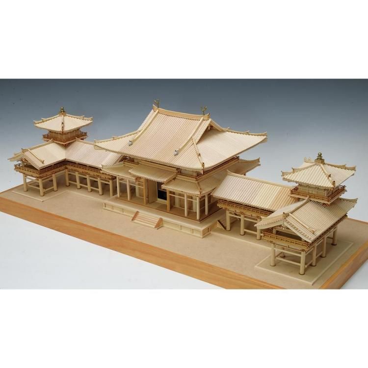 1/75 平等院 鳳凰堂 - 【公式】ウッディジョーオンラインショップ 1/75 平等院 鳳凰堂 - 【公式】ウッディジョーオンラインショップ