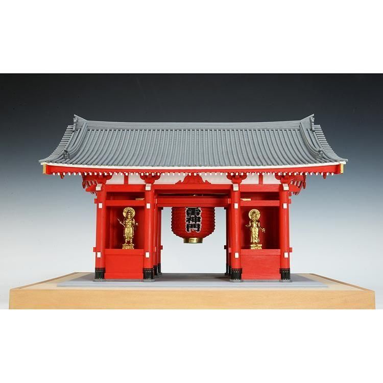 新品未開封 ウッディジョー woody JOE 雷門 塗装タイプ 1/50 Amazon | ウッディジョー 1/50 雷門 塗装タイプ 木製模型 組立