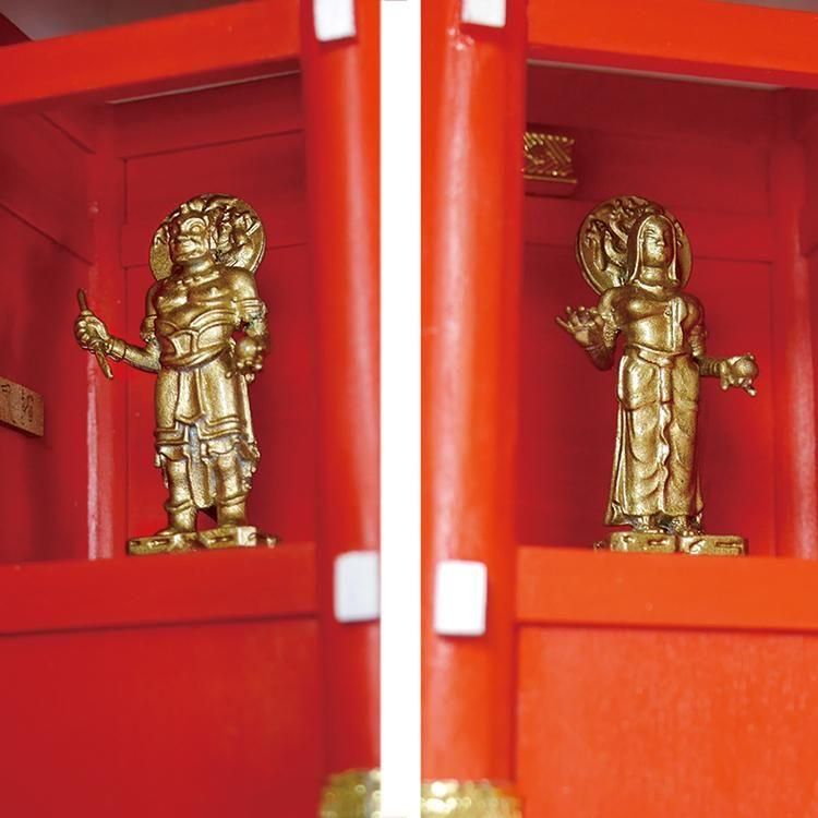 浅草寺 雷門 木製 建築模型 1/50 完成品 1/50 浅草寺 雷門 – ウッディジョー