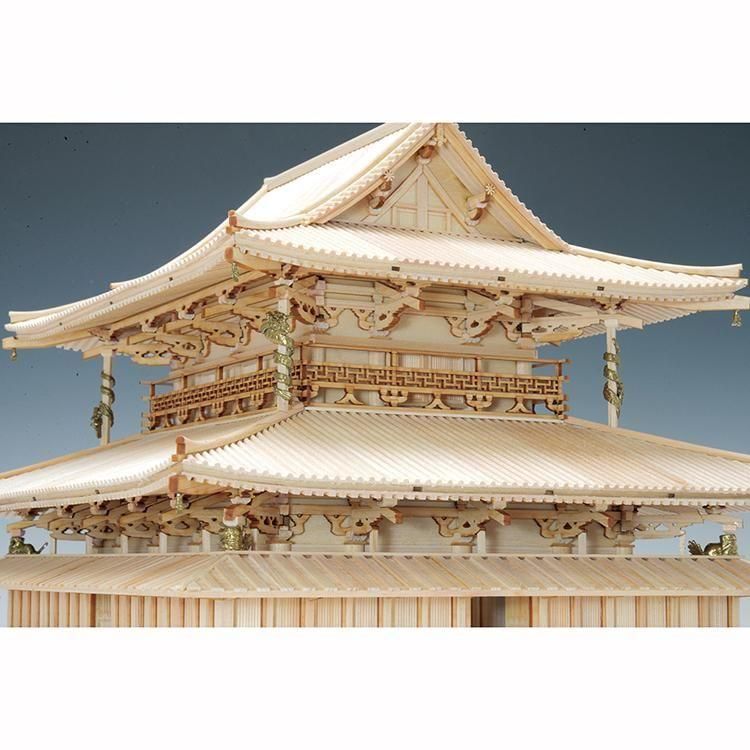 1/75 法隆寺 金堂 - 【公式】ウッディジョーオンラインショップ 1/75 法隆寺 金堂 - 【公式】ウッディジョーオンラインショップ
