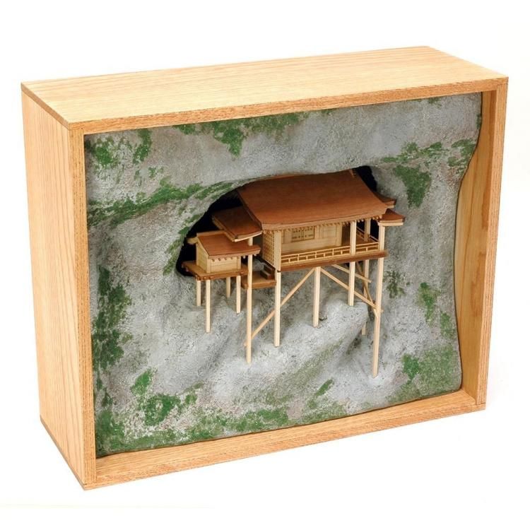 1/75 三佛寺 投入堂 - 【公式】ウッディジョーオンラインショップ 1/75 三佛寺 投入堂 - 【公式】ウッディジョーオンラインショップ