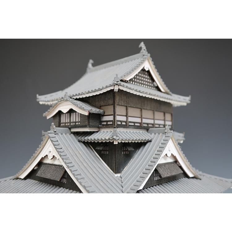木製建築模型 熊本城 (1/150スケール・全長 500mm・完成重量 木製建築模型 熊本城 (1/150スケール・全長 500mm・完成重量