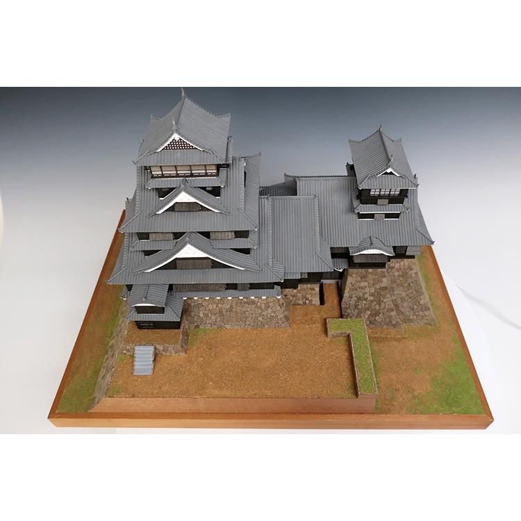 木製建築模型 熊本城 (1/150スケール・全長 500mm・完成重量 木製建築模型 熊本城 (1/150スケール・全長 500mm・完成重量