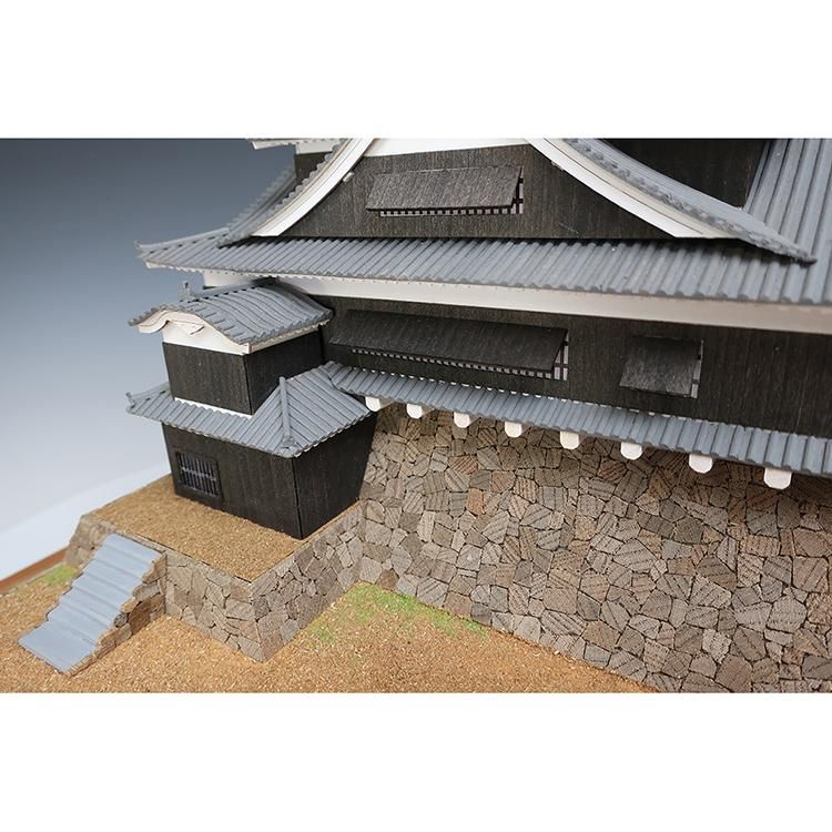 木製建築模型 熊本城 (1/150スケール・全長 500mm・完成重量 木製建築模型 熊本城 (1/150スケール・全長 500mm・完成重量