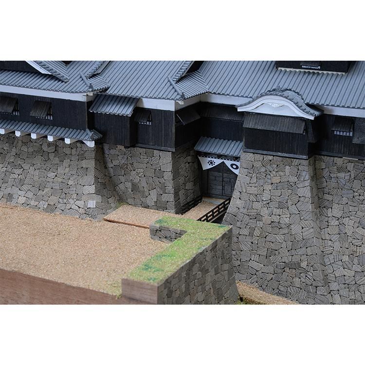 木製建築模型 熊本城 (1/150スケール・全長 500mm・完成重量 木製建築模型 熊本城 (1/150スケール・全長 500mm・完成重量