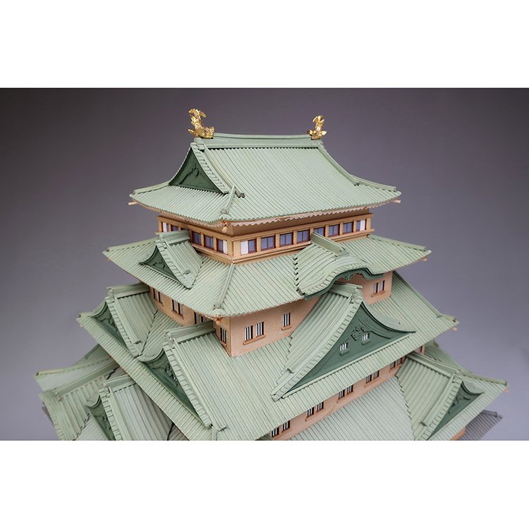 木製建築模型 名古屋城（1/150スケール・全長 435mm） - 【公式 