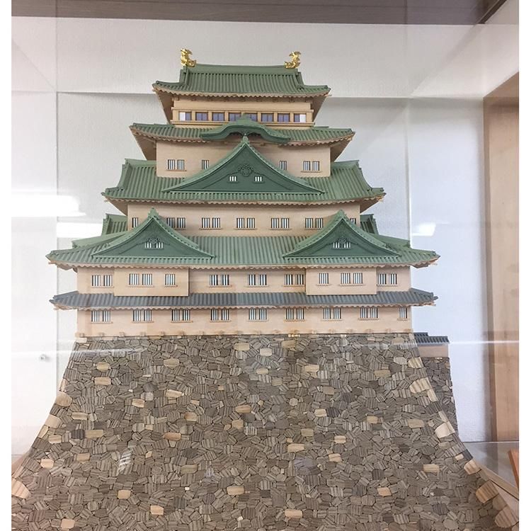 木製建築模型 名古屋城(1/150スケール・全長 435mm) - 【公式 木製建築模型 名古屋城(1/150スケール・全長 435mm) - 【公式
