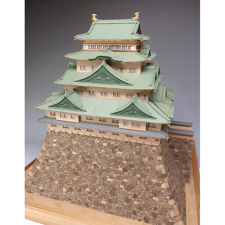 木製建築模型 名古屋城（1/150スケール・全長 435mm） - 【公式 