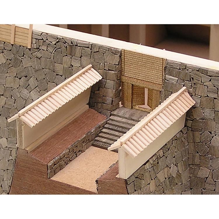 木製建築模型 名古屋城(1/150スケール・全長 435mm) - 【公式 木製建築模型 名古屋城(1/150スケール・全長 435mm) - 【公式