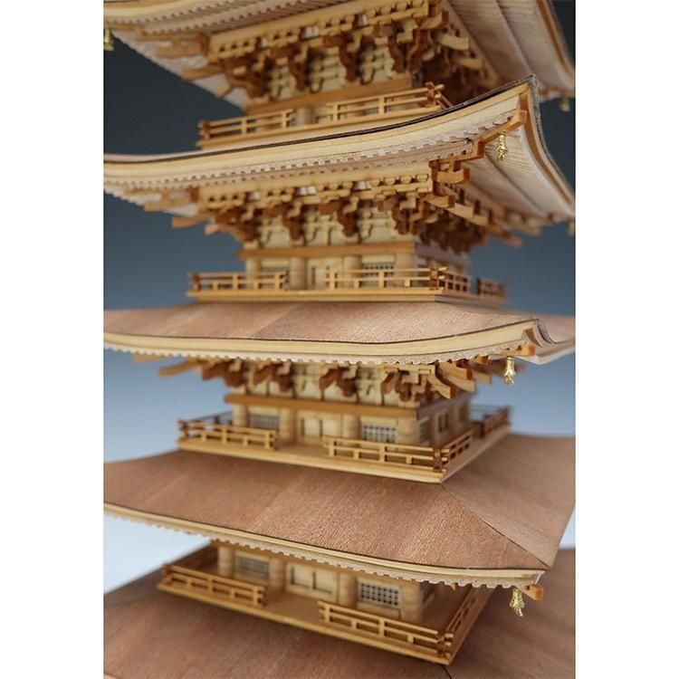 1/75 羽黒山 五重塔 - 【公式】ウッディジョーオンラインショップ 1/75 羽黒山 五重塔 - 【公式】ウッディジョーオンラインショップ