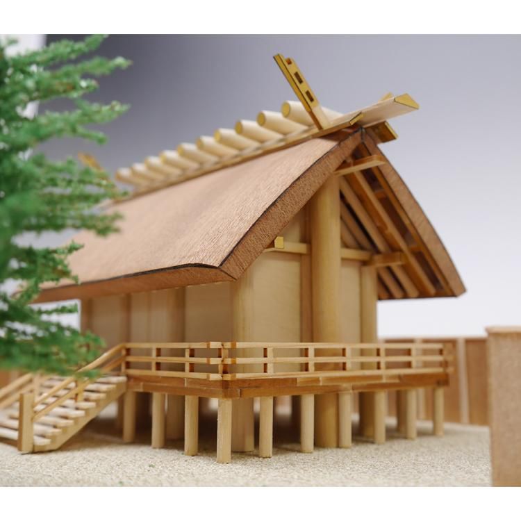 1/150 神明造り 神社 - 【公式】ウッディジョーオンラインショップ 1/150 神明造り 神社 - 【公式】ウッディジョーオンラインショップ