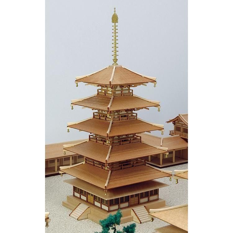 1/150 法隆寺 全景モデル - 【公式】ウッディジョーオンライン 1/150 法隆寺 全景モデル - 【公式】ウッディジョーオンライン