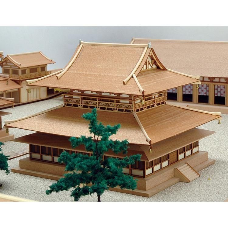 1/150 法隆寺 全景モデル - 【公式】ウッディジョーオンライン