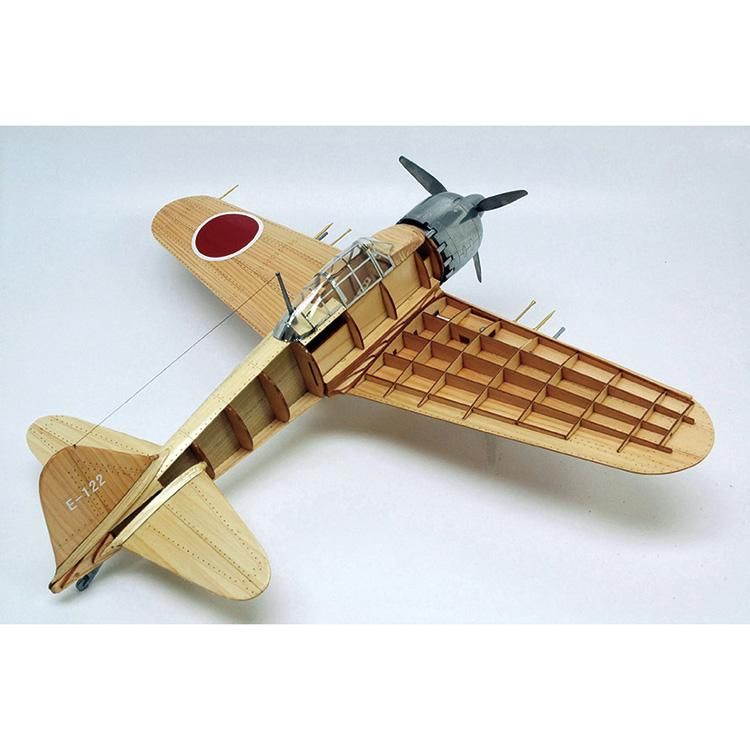 木製模型 零戦(1/24スケール・全長 378mm・完成重量 700g 木製模型 零戦(1/24スケール・全長 378mm・完成重量 700g